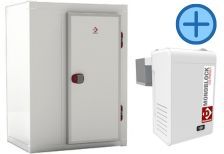 Chambres froides complètes avec groupe positif Chambres froides complètes avec groupe positif