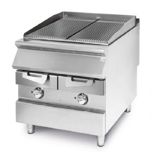 Grills pro 750 : pierre de lave / charbon / vapeur Grills pro 750 : pierre de lave / charbon / vapeur