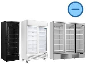 Vitrine murale supermarché négative Vitrine murale supermarché négative