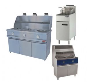 Friteuses sur coffre électrique ou gaz Friteuses sur coffre électrique ou gaz