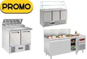 Promo Tables de préparation à ingrédients Promo Tables de préparation à ingrédients