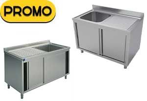 Promo Plonges inox sur placard Promo Plonges inox sur placard