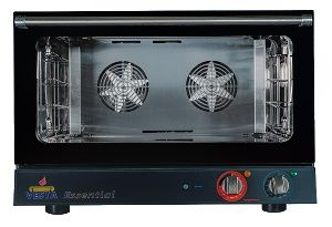 Four à convection électrique professionnel 3 niveaux 600x400 mécanique avec vapeur Four à convection électrique professionnel 3 niveaux 600x400 mécanique avec vapeur