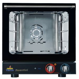 Four à convection électrique professionnel 4 niveaux 430x330 mécanique avec vapeur Four à convection électrique professionnel 4 niveaux 430x330 mécanique avec vapeur