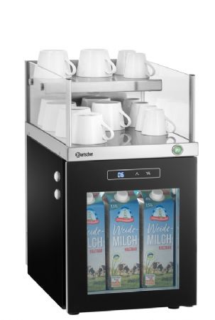 Réfrigérateur à lait et chauffe-tasses - 12L/30 tasses Réfrigérateur à lait et chauffe-tasses - 12L/30 tasses