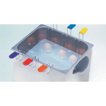 Cuiseur à œufs électrique de table - 6 paniers de 1 œufs chacuns Cuiseur à œufs électrique de table - 6 paniers de 1 œufs chacuns