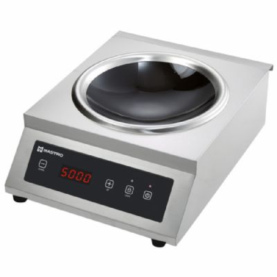 Plan de cuisson wok induction de table 1 zone puissance 5 kW - diamètre 330 mm Plan de cuisson wok induction de table 1 zone puissance 5 kW - diamètre 330 mm