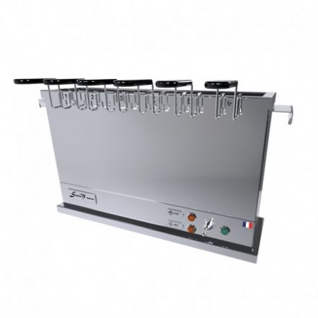 Cuiseur à œufs Sofracolor personnalisable 6 paniers de 1 œuf chacun - 504x207x282mm Cuiseur à œufs Sofracolor personnalisable 6 paniers de 1 œuf chacun - 504x207x282mm