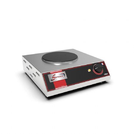 Monophasé réchaud professionnel puissance 2 kW à poser Monophasé réchaud professionnel puissance 2 kW à poser