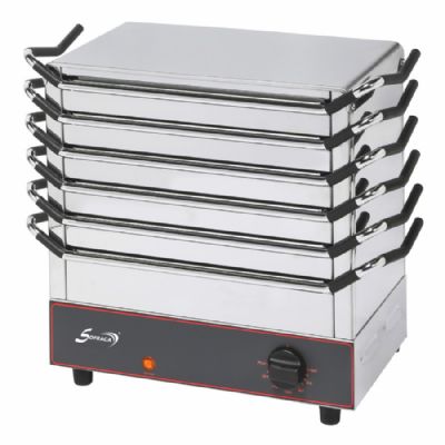 Chauffe plat électrique 6 plaques 270 x 150 mm Chauffe plat électrique 6 plaques 270 x 150 mm