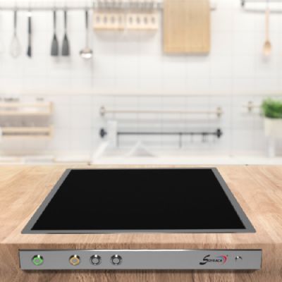 Plaque vitrocéramique encastrable 400x600mm - 0,6kW Plaque vitrocéramique encastrable 400x600mm - 0,6kW