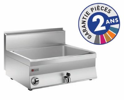 Bain-marie électrique 2 cuves GN 1/1 Gamme 650 Baron puissance 2 kW Bain-marie électrique 2 cuves GN 1/1 Gamme 650 Baron puissance 2 kW