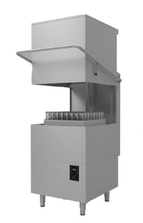 Lave vaisselle à capot production 30 paniers 50x50 cm / heure Lave vaisselle à capot production 30 paniers 50x50 cm / heure