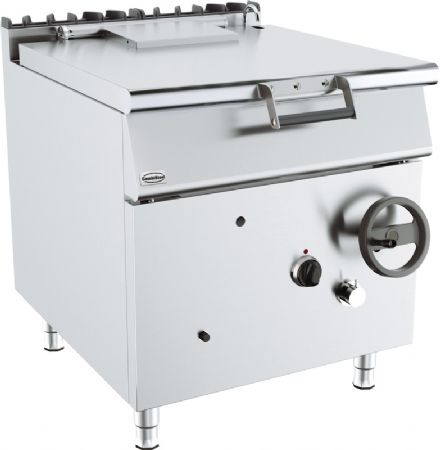 Sauteuse à gaz basculante en acier inoxydable de 80L Sauteuse à gaz basculante en acier inoxydable de 80L
