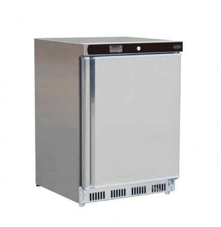 Armoire congélateur inox 1 porte -18°C / -22°C capacité 101 L Armoire congélateur inox 1 porte -18°C / -22°C capacité 101 L