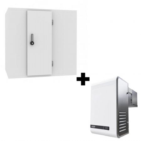 Chambre froide négative réglable -25/-10°C et panneaux iso 80 mm 1200x1500x2010 mm Chambre froide négative réglable -25/-10°C et panneaux iso 80 mm 1200x1500x2010 mm