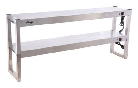 Etagère chauffante 2 étages démontable - largeur 1500mm Etagère chauffante 2 étages démontable - largeur 1500mm