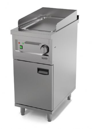 Plaque grill chromée électrique surface lisse sur coffre Entry line 700 Plaque grill chromée électrique surface lisse sur coffre Entry line 700