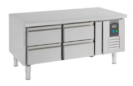 Soubassement 4 tiroirs réfrigérée R290 650mm Soubassement 4 tiroirs réfrigérée R290 650mm