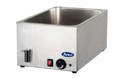 Bain-marie électrique de comptoir GN 1/1 équipé d’un robinet de vidange Bain-marie électrique de comptoir GN 1/1 équipé d’un robinet de vidange