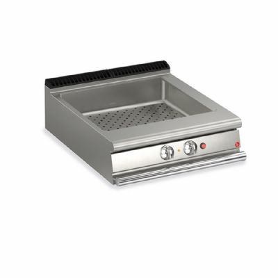 Bain-marie électrique de comptoir inox - avec bacs GN 1/1 + GN 1/3 150 mm Bain-marie électrique de comptoir inox - avec bacs GN 1/1 + GN 1/3 150 mm