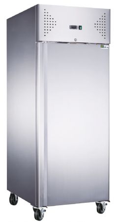 Table réfrigérée positive 2 portes sur roulettes - 600 x 400 - Plan de travail inox Table réfrigérée positive 2 portes sur roulettes - 600 x 400 - Plan de travail inox