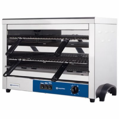 Grille-pain électrique 2 niveaux GN 1/1 - puissance 4,5 kW - 396 x 685 x 452 mm Grille-pain électrique 2 niveaux GN 1/1 - puissance 4,5 kW - 396 x 685 x 452 mm