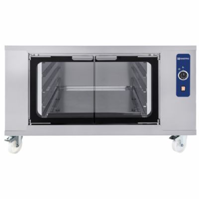 Armoire de fermentation inox mobile sur roues pour fours AIF0080-82-83 avec 6 niveaux 600x400 mm Armoire de fermentation inox mobile sur roues pour fours AIF0080-82-83 avec 6 niveaux 600x400 mm