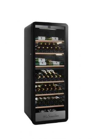 Cave à vins de vieillissement controlable à distance 1 porte vitrée - 247 bouteilles Cave à vins de vieillissement controlable à distance 1 porte vitrée - 247 bouteilles