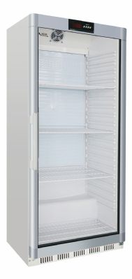 Congélateur vertical blanc 1 porte vitrée -18/ -24°C - 600L Congélateur vertical blanc 1 porte vitrée -18/ -24°C - 600L