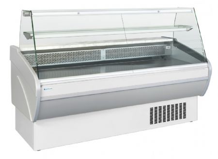 Vitrine de présentation comptoir avec vitrage droit +3 / +6°C 1 porte - 1040x930x1290mm Vitrine de présentation comptoir avec vitrage droit +3 / +6°C 1 porte - 1040x930x1290mm