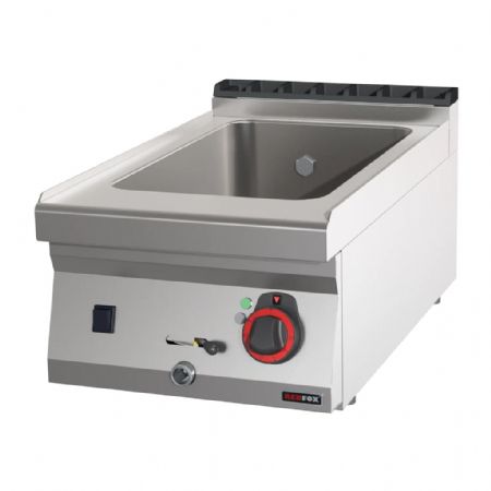 Bain-marie électrique de comptoir 1 cuve GN 1/1 avec vidange Bain-marie électrique de comptoir 1 cuve GN 1/1 avec vidange