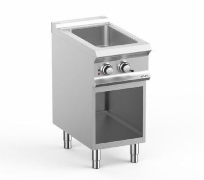Bain marie électrique sur armoire 1 cuve GN1/1 - profondeur 700mm Bain marie électrique sur armoire 1 cuve GN1/1 - profondeur 700mm