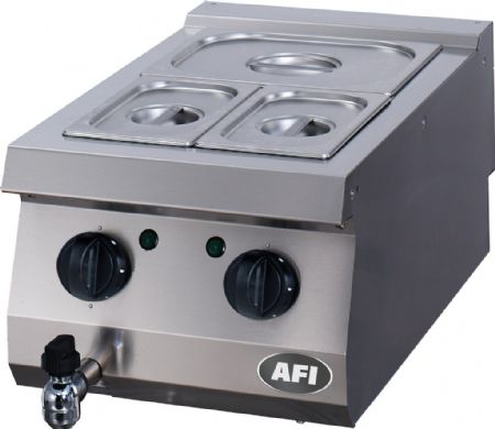 Bain marie professionnel électrique 1 bac GN 1/1 à poser - profondeur 700mm Bain marie professionnel électrique 1 bac GN 1/1 à poser - profondeur 700mm
