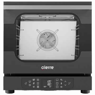 Four convection électrique digital avec fonction humidification 4 niveaux 432x343 mm Four convection électrique digital avec fonction humidification 4 niveaux 432x343 mm