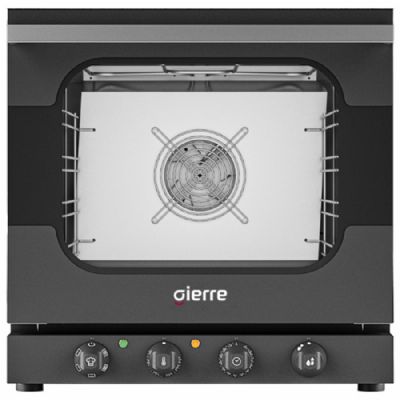 Four convection électrique mécanique avec 4 niveaux 432x343 mm et 2,8 kW Four convection électrique mécanique avec 4 niveaux 432x343 mm et 2,8 kW