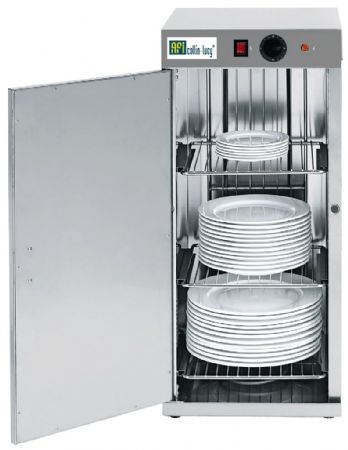 Chauffe-assiettes inox commandes manuelles pour 60 assiettes - 0,75 kW Chauffe-assiettes inox commandes manuelles pour 60 assiettes - 0,75 kW