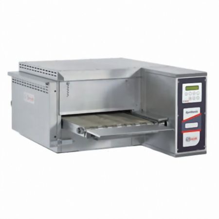 Four à tunnel tapis de 40CM ventilé à gaz, digital, max 145 pizzas/h Four à tunnel tapis de 40CM ventilé à gaz, digital, max 145 pizzas/h