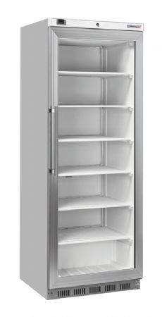 Armoire réfrigérée -18/-15 °C inox 1 porte vitrée 400 L Armoire réfrigérée -18/-15 °C inox 1 porte vitrée 400 L