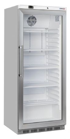 Armoire réfrigérée positive inox 1 porte vitrée 600 litres Armoire réfrigérée positive inox 1 porte vitrée 600 litres