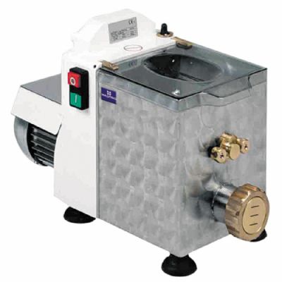 Machine à pâtes fraîches électrique monophasé - capacité 1,5 kg production 5 kg/h Machine à pâtes fraîches électrique monophasé - capacité 1,5 kg production 5 kg/h