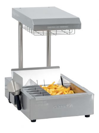 Chauffe-frites quartz inox 1100 W - 504x625x636 mm Chauffe-frites quartz inox 1100 W - 504x625x636 mm