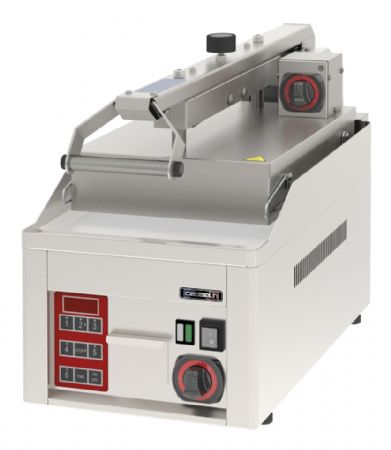 Grill à panini électrique semi-automatique - 280x400 mm Grill à panini électrique semi-automatique - 280x400 mm