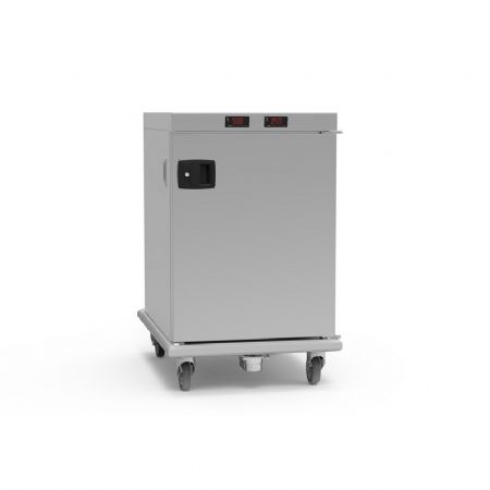 Chariot chauffant de liaison embouti GN2/1 - 955x705x1110mm Chariot chauffant de liaison embouti GN2/1 - 955x705x1110mm