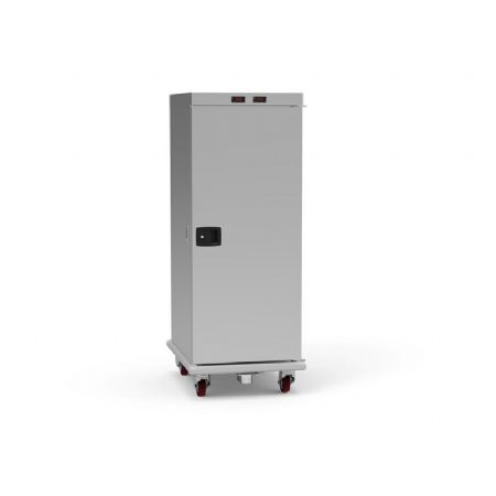 Chariot chauffant de liaison embouti GN2/1 - 955x705x1810mm Chariot chauffant de liaison embouti GN2/1 - 955x705x1810mm