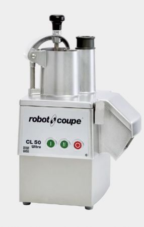 Coupe légumes professionnel de table inox triphasé 150kg/h - 375 - 700 trs/min Coupe légumes professionnel de table inox triphasé 150kg/h - 375 - 700 trs/min