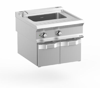 Cuiseur à pâtes électrique à poser 1 cuve 26L - Profondeur 700mm Cuiseur à pâtes électrique à poser 1 cuve 26L - Profondeur 700mm