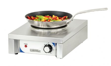 Réchaud professionnel électrique inox -185 mm 2000 W Réchaud professionnel électrique inox -185 mm 2000 W