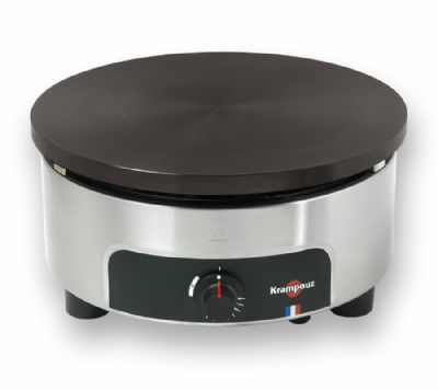 Crêpière gaz pro à poser avec plaque en fonte 5,5 kW Crêpière gaz pro à poser avec plaque en fonte 5,5 kW