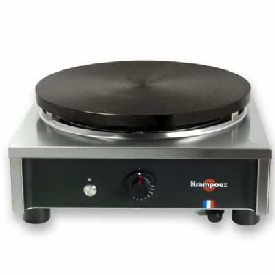 Crêpière à gaz pro avec plaque fonte 40 cm puissance 5 kW Crêpière à gaz pro avec plaque fonte 40 cm puissance 5 kW